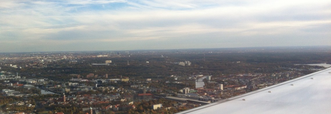 Landung in Berlin