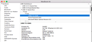 About my Mac for Cable Matters USB to DVI